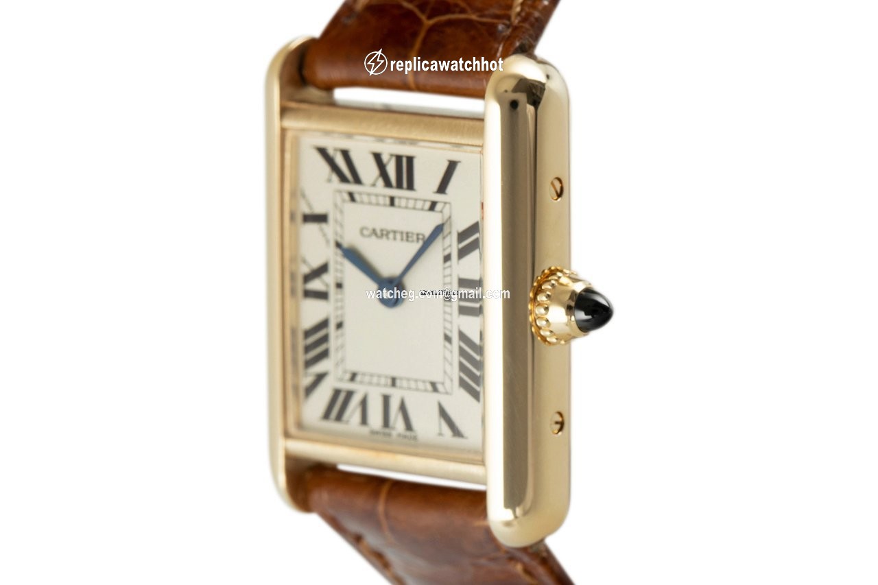 Cartier Tank Louis Cartier Womens watch Quartz Yellow gold 2442 2