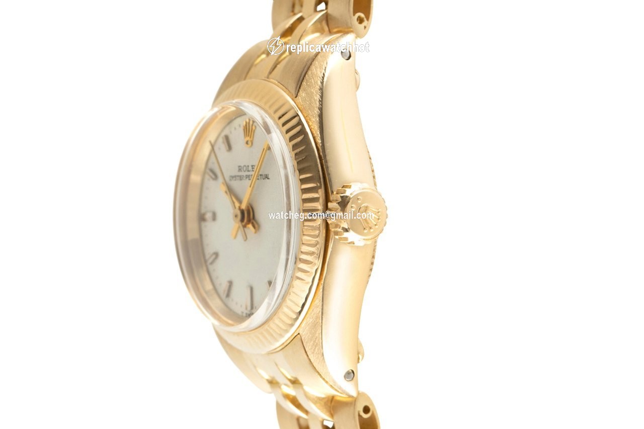 Rolex Oyster Perpetual Womens watch Yellow gold Automatic 6719 2