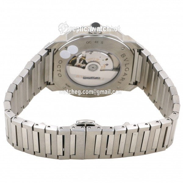 Bulgari Automatic Steel 102856  OC41C3SSD 2