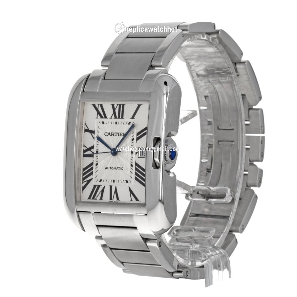 Cartier Tank Anglaise Mens watch Unisex Automatic Steel w5310008  3507 2