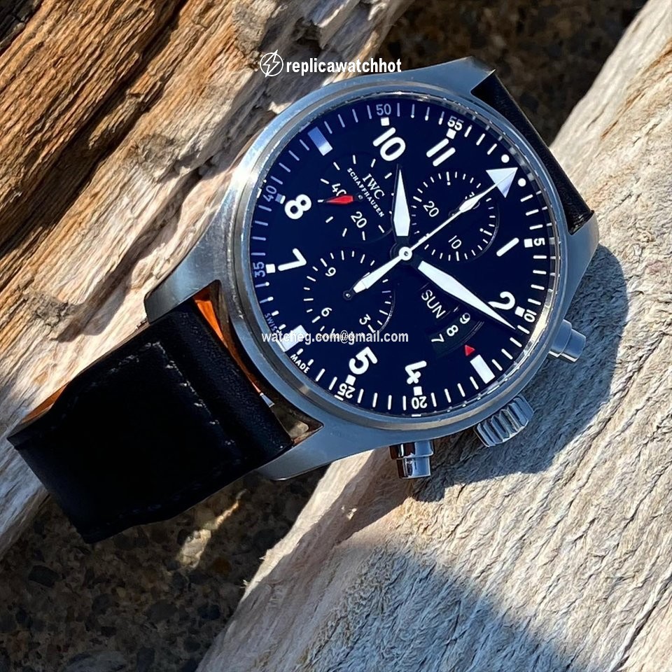 IWC Pilot Chronograph Mens watch Unisex Automatic Steel IW377701 2