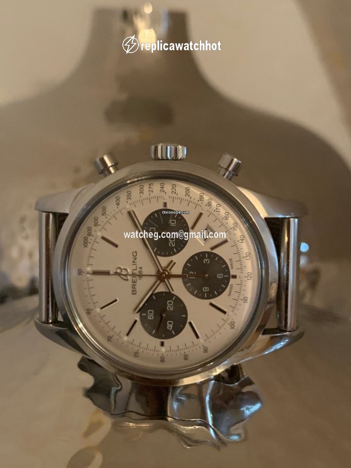 Breitling Transocean Chronograph Mens watch Unisex Automatic Steel AB015212 G724 154A 2