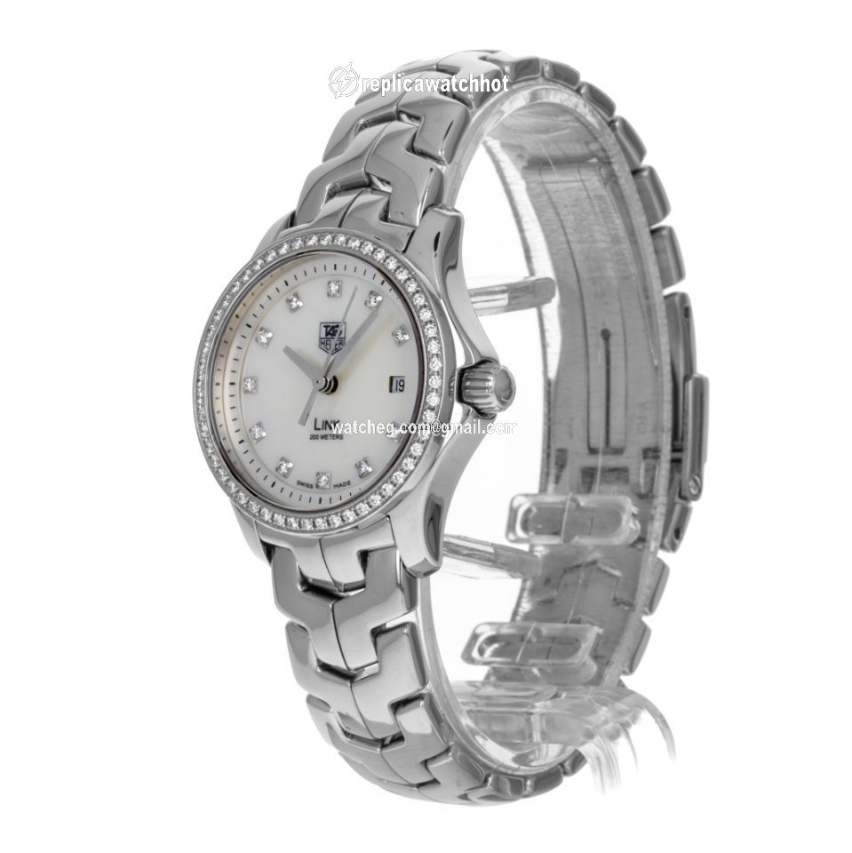 TAG Heuer Link Lady Womens watch Quartz Steel WJF1319.BA0572 2
