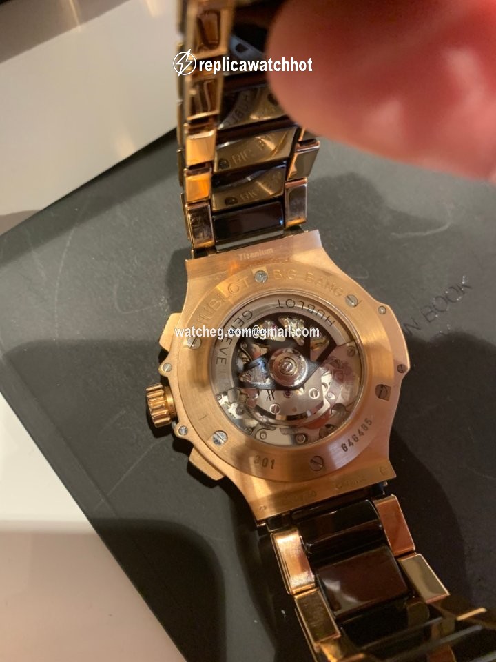 Hublot Big Bang 44 mm Mens watch Unisex Automatic Rose gold 301.PM.1780.PM 2