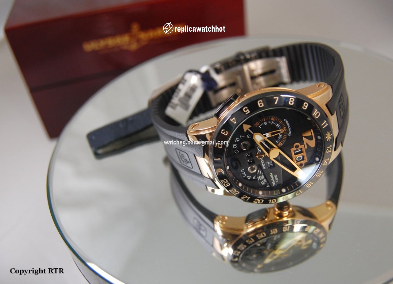 Ulysse Nardin El Toro  Black Toro Mens watch Unisex Automatic Rose gold 326-03 2