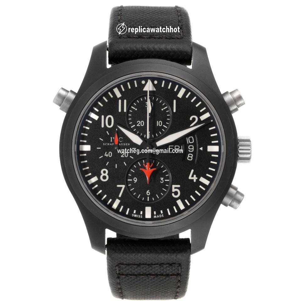 IWC Pilot Chronograph Top Gun Mens watch Unisex Automatic Ceramic IW379901 2