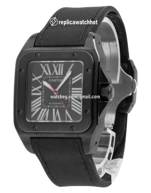Cartier Santos 100 Mens watch Unisex Automatic Steel WSSA0006 3774 2