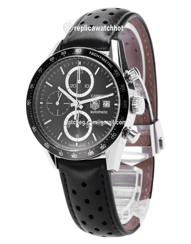TAG Heuer Carrera Calibre 16 Mens watch Unisex Automatic Steel CV2010.FC6233 2