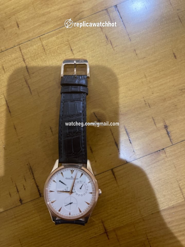 Jaeger-LeCoultre Master Ultra Thin Reserve de Marche Mens watch Unisex Automatic Rose gold Q1372520 2