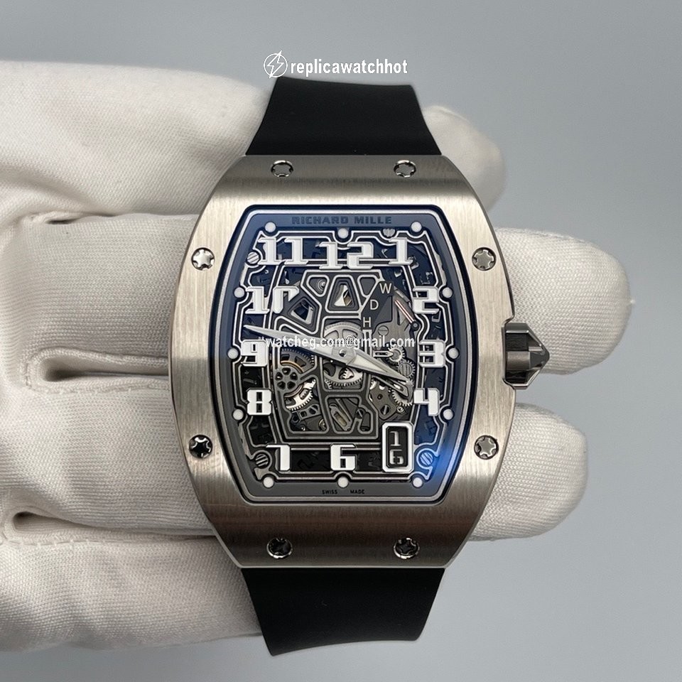 Richard Mille RM 67 Mens watch Unisex Automatic White gold RM67-01 2