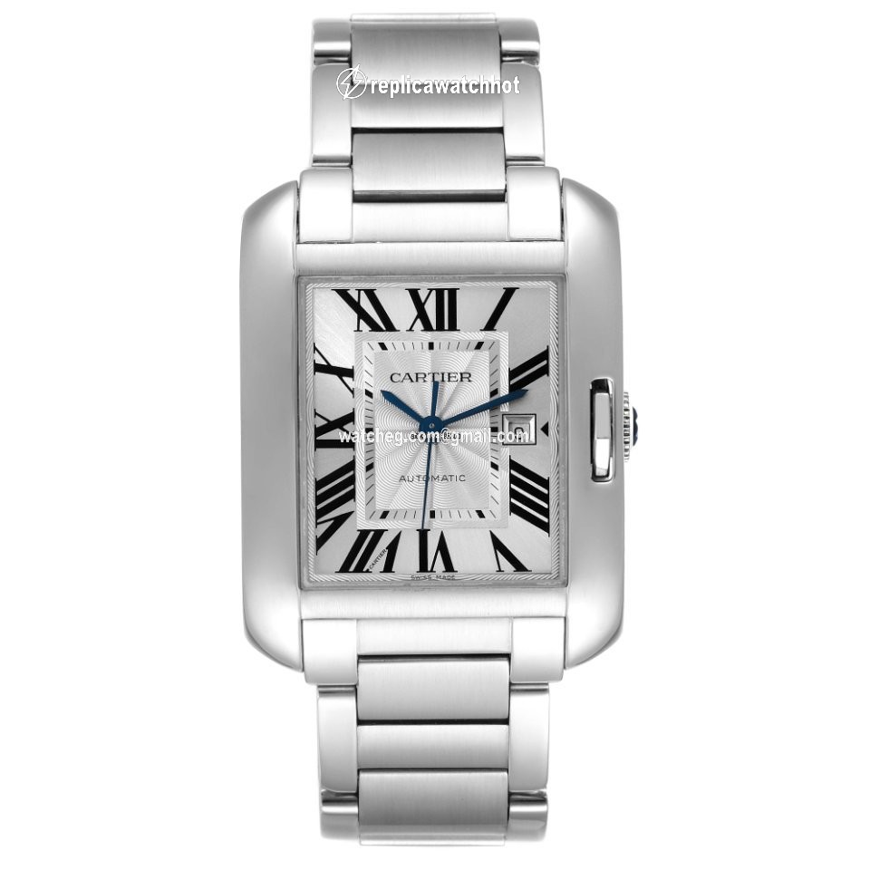 Cartier Tank Anglaise Mens watch Unisex Automatic Steel W5310009 2