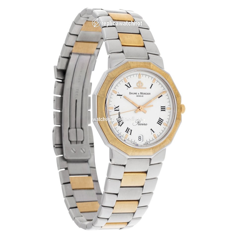 Baume & Mercier Riviera Mens watch Unisex Quartz Steel 5131.3 2
