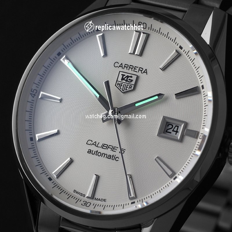 TAG Heuer Carrera Calibre 5 Mens watch Unisex Automatic Steel WAR211B 2