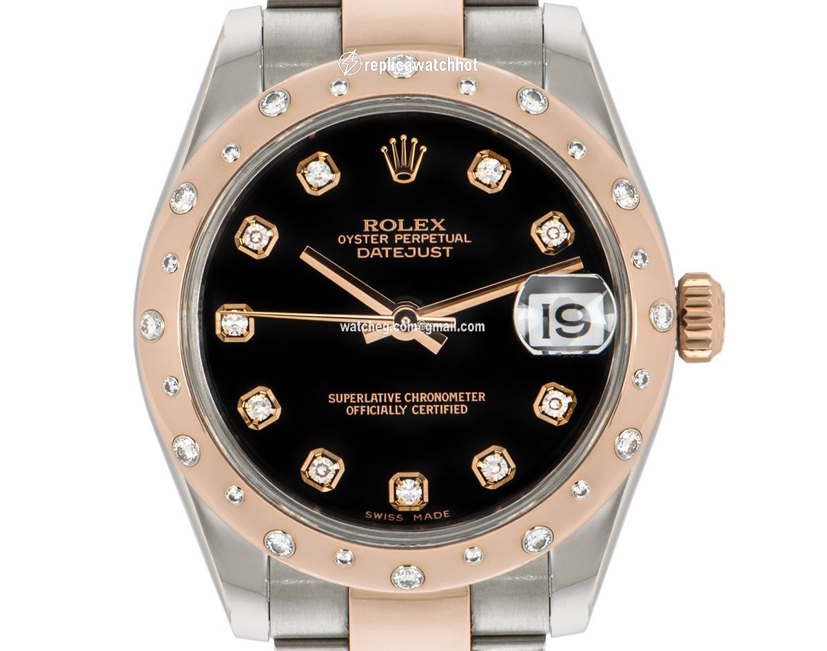 Rolex Datejust 31 Womens watch Gold Steel Automatic 178341 2