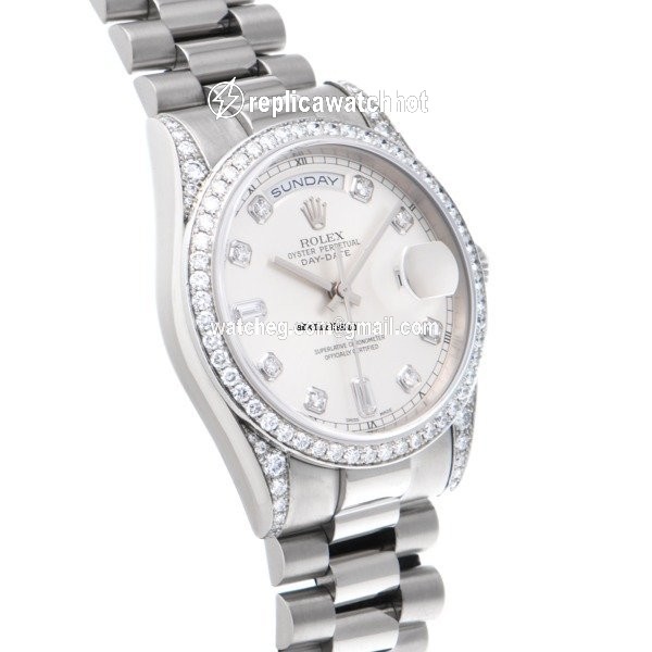 Rolex Day-Date 36 White gold Automatic 118389A 2