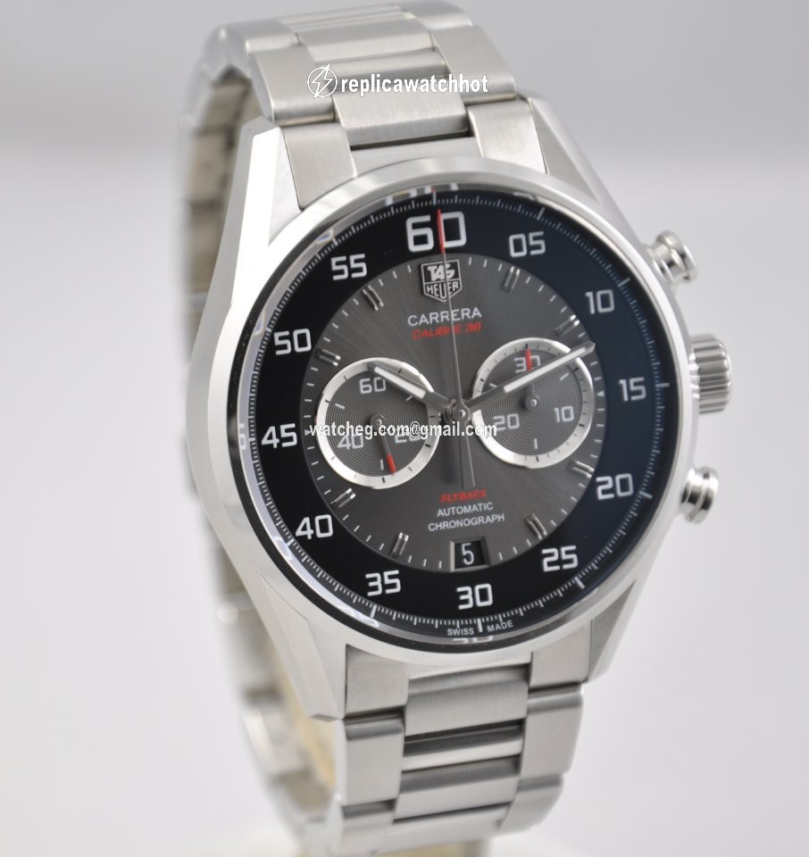 TAG Heuer Carrera Calibre 36 Mens watch Unisex Automatic Steel CAR2B10.BA0799 2
