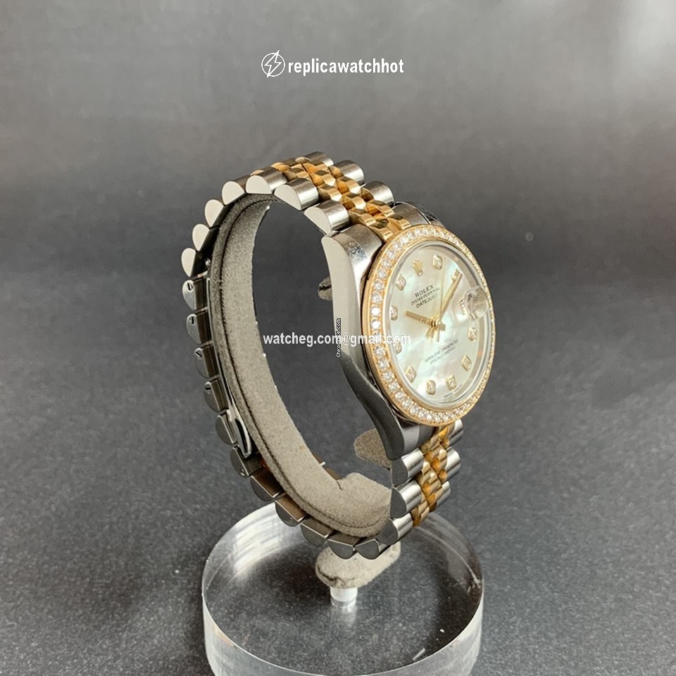 Rolex Datejust 31 Womens watch Gold Steel Automatic 178383 2