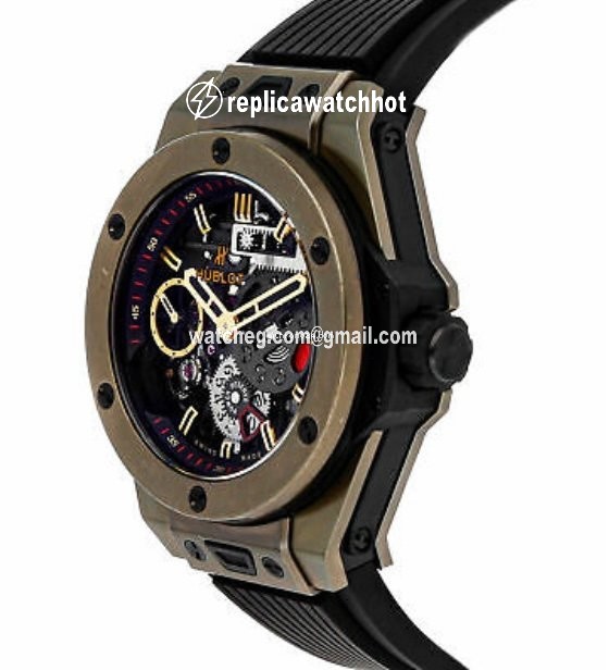 Hublot Big Bang Meca-10 Mens watch Unisex Manual winding Yellow gold 414.MX.1138.RX 2