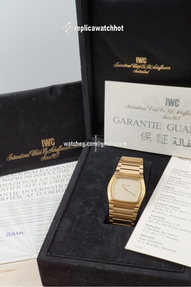 IWC Da Vinci Mens watch Unisex Manual winding Yellow gold 9310 2