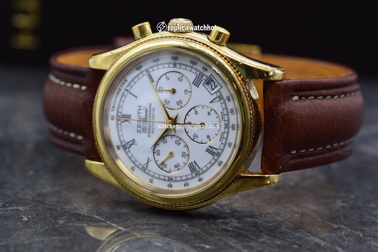 Zenith El Primero Chronograph Mens watch Unisex Automatic Steel 20-0210-400 2