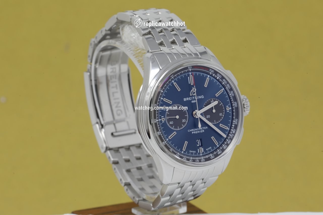 Breitling Mens watch Unisex Automatic Steel AB0118A61C1A1 2