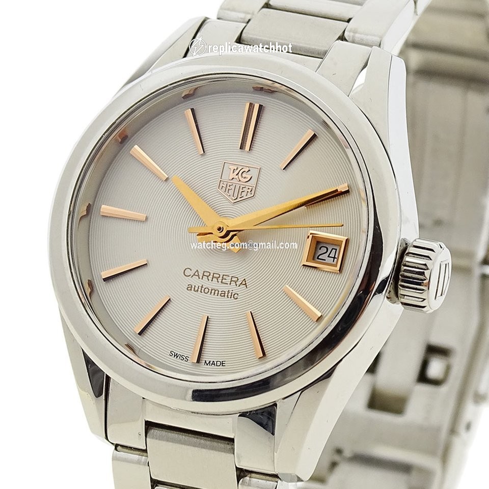 TAG Heuer Carrera Lady Womens watch Automatic Steel WAR2412.BA0776 2