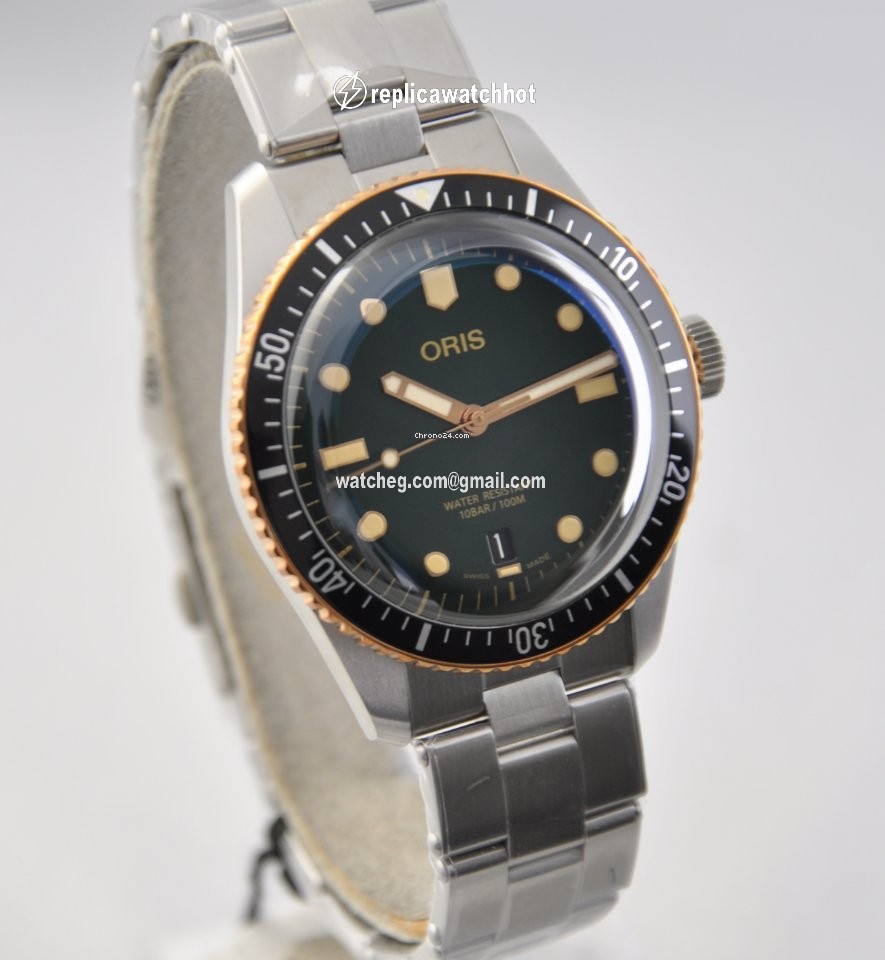 Oris Divers Sixty Five Mens watch Unisex Automatic Steel 01 733 7707 4357-07 8 20 18 2