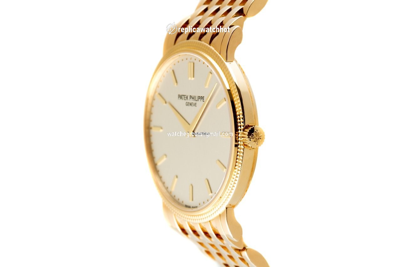 Patek Philippe Calatrava Mens watch Unisex Manual winding Yellow gold 5120 1J-001 2