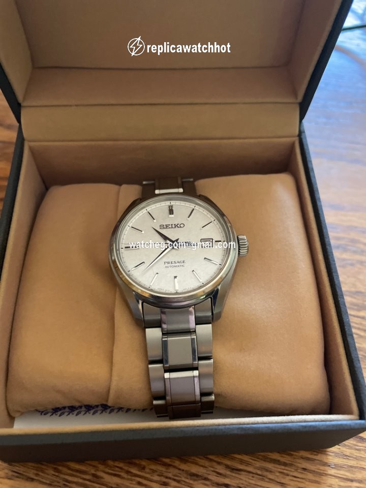 Seiko Presage Mens watch Unisex Automatic Titanium SARX055 2