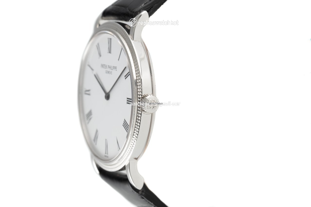 Patek Philippe Calatrava Mens watch Unisex Automatic White gold 5120 2