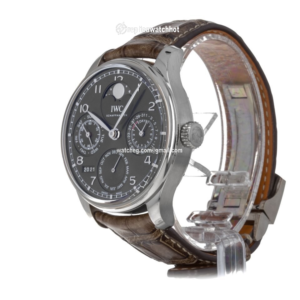 IWC Portuguese Perpetual Calendar Mens watch Unisex Automatic White gold IW503301 2