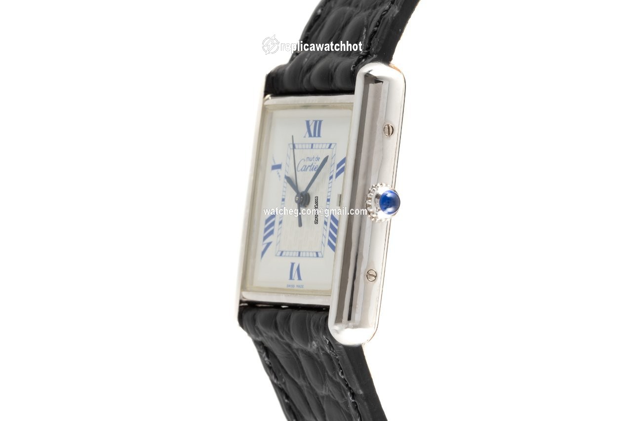 Cartier Tank Womens watch Quartz Silver 2414 2