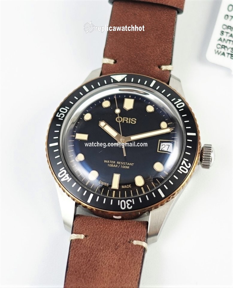 Oris Divers Sixty Five Mens watch Unisex Automatic Steel 01 733 7747 4354-07 5 17 45 2