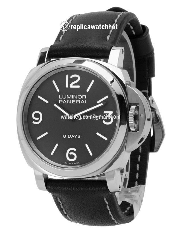 Panerai Luminor Base 8 Days Mens watch Unisex Manual winding Steel PAM00560 2
