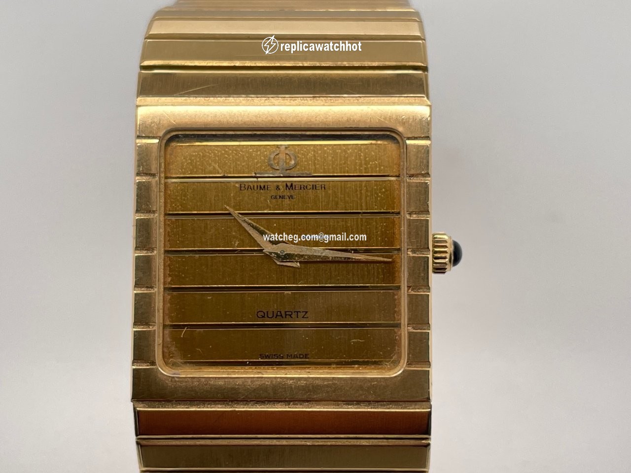 Baume & Mercier Mens watch Unisex Quartz Yellow gold 17250 9 2