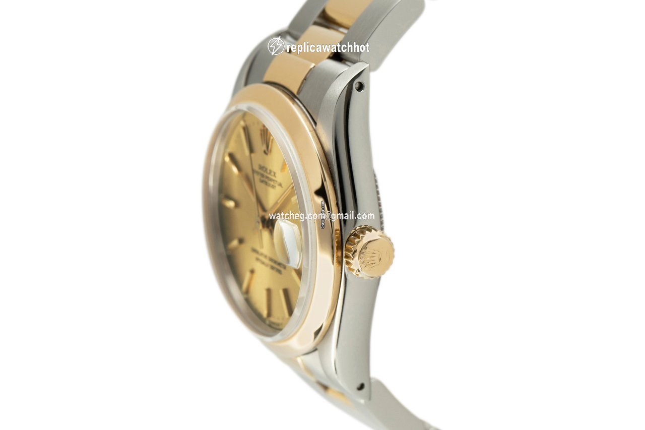 Rolex Datejust 31 Womens watch Gold Steel Automatic 68243 2