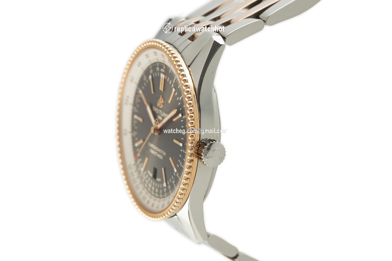 Breitling Navitimer Mens watch Unisex Automatic Gold Steel U17326 2