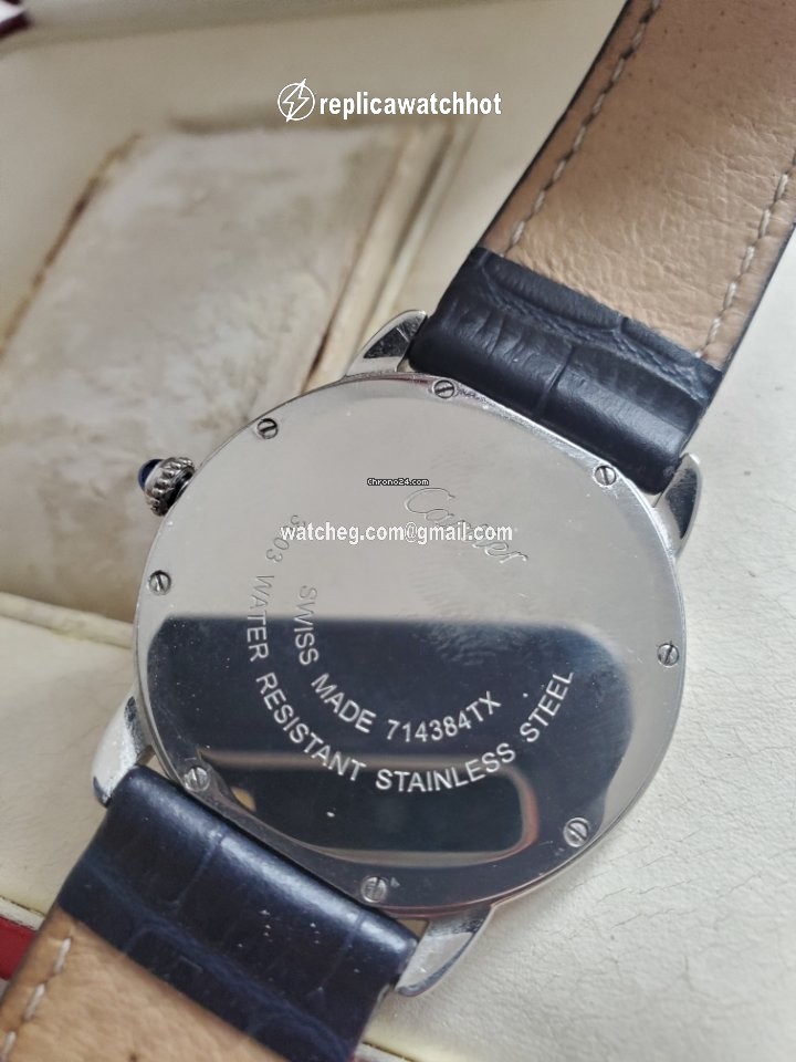 Cartier Ronde Solo de Cartier Mens watch Unisex Quartz Steel 3603 2