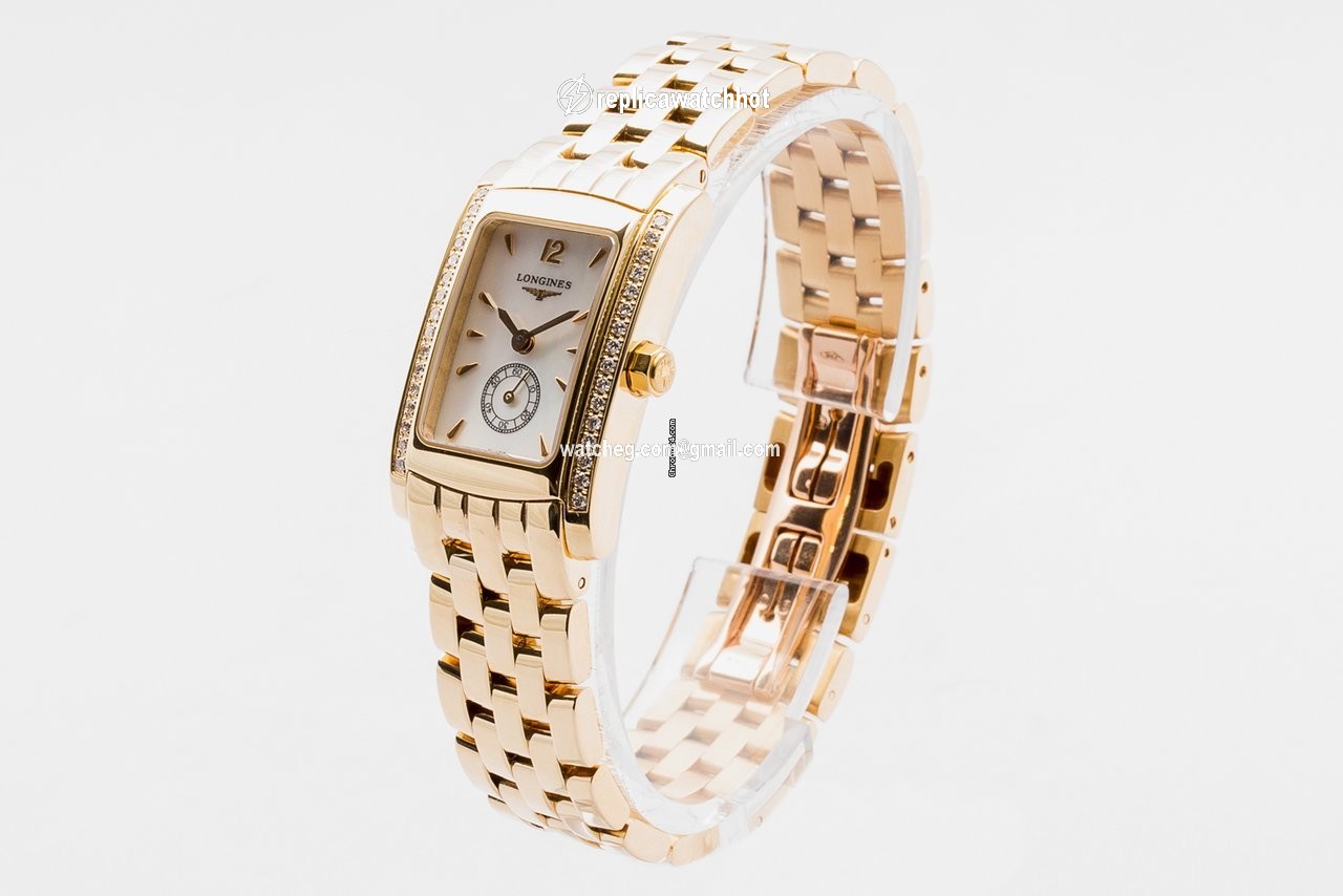 Longines DolceVita Womens watch Quartz Yellow gold L5.155.7.16.6 2