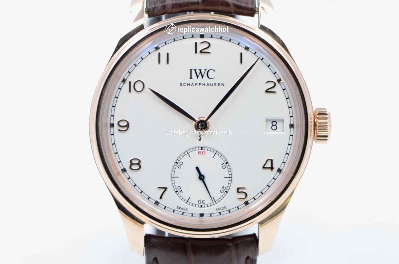 IWC Portuguese Hand-Wound Mens watch Unisex Manual winding Rose gold IW510204 2