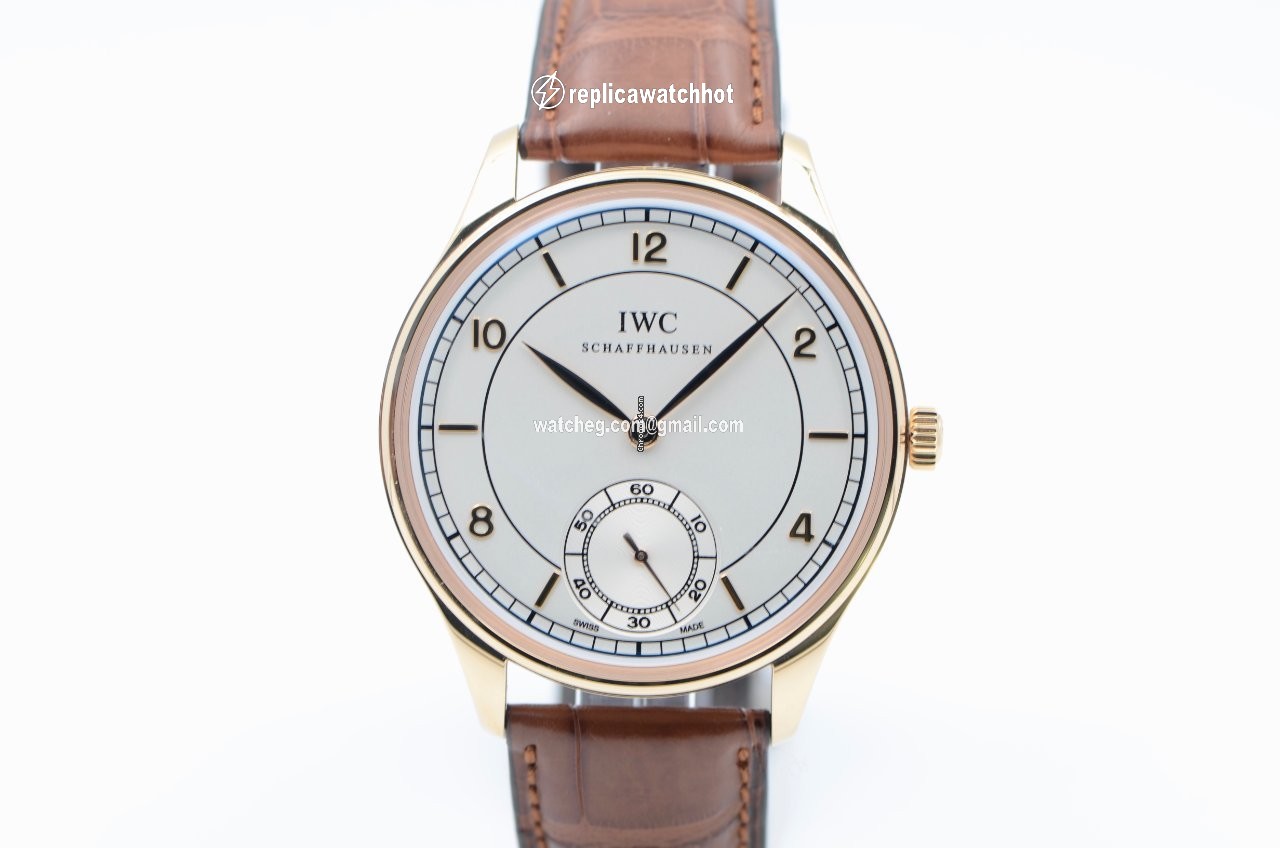 IWC Portuguese Hand-Wound Mens watch Unisex Manual winding Rose gold IW544503 2