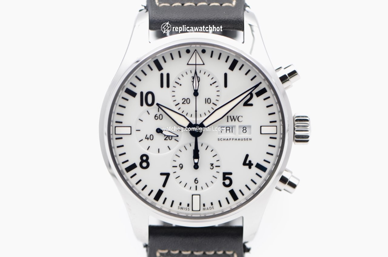 IWC Pilot Chronograph Mens watch Unisex Automatic Steel IW377725 2
