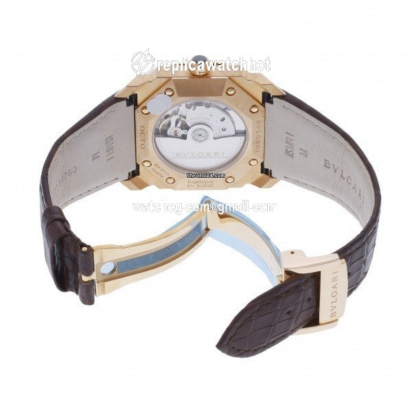 Bulgari Octo Automatic Red gold BGOP38WGLD 2