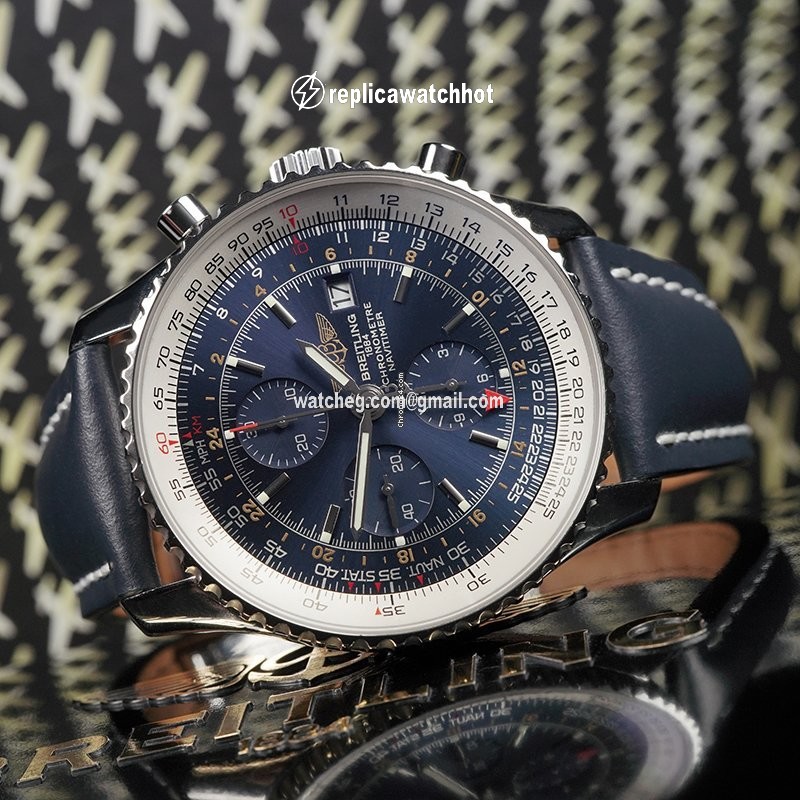 Breitling Navitimer World Mens watch Unisex Automatic Steel A2432212 B726 2