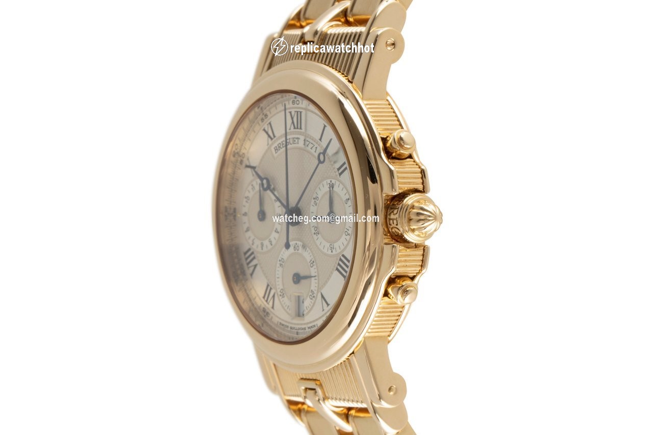 Breguet Marine Mens watch Unisex Automatic Yellow gold 3460BA 12 A90 2