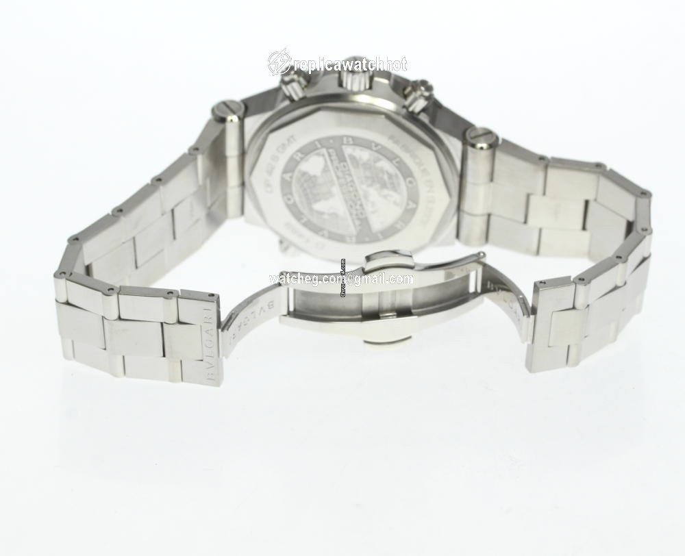 Bulgari Diagono Mens watch Unisex Automatic Steel DP42S GMT 2