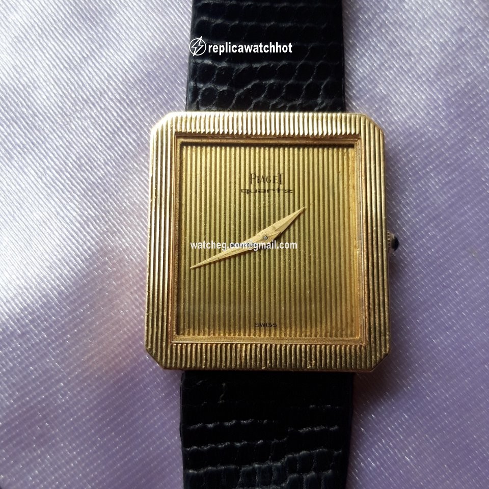 Piaget Mens watch Unisex Quartz Yellow gold 19154 2