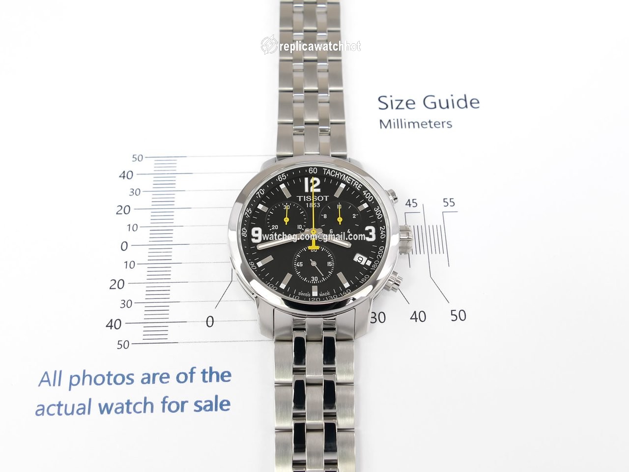 Tissot PRC 200 Mens watch Unisex Quartz Steel T055.417.11.057.00 2