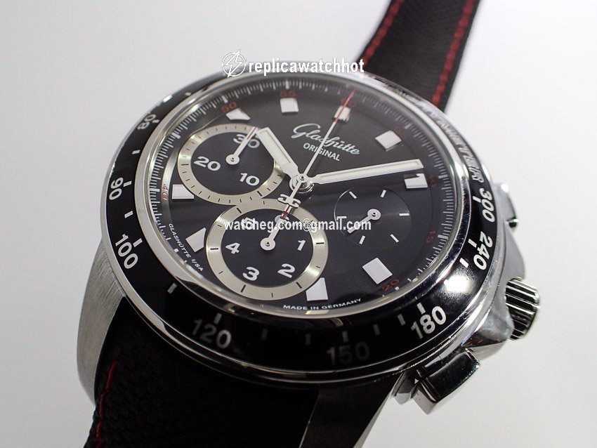 Glashtte Original Sport Evolution Chronograph Mens watch Unisex Automatic Steel 39-31-43-03-03 2