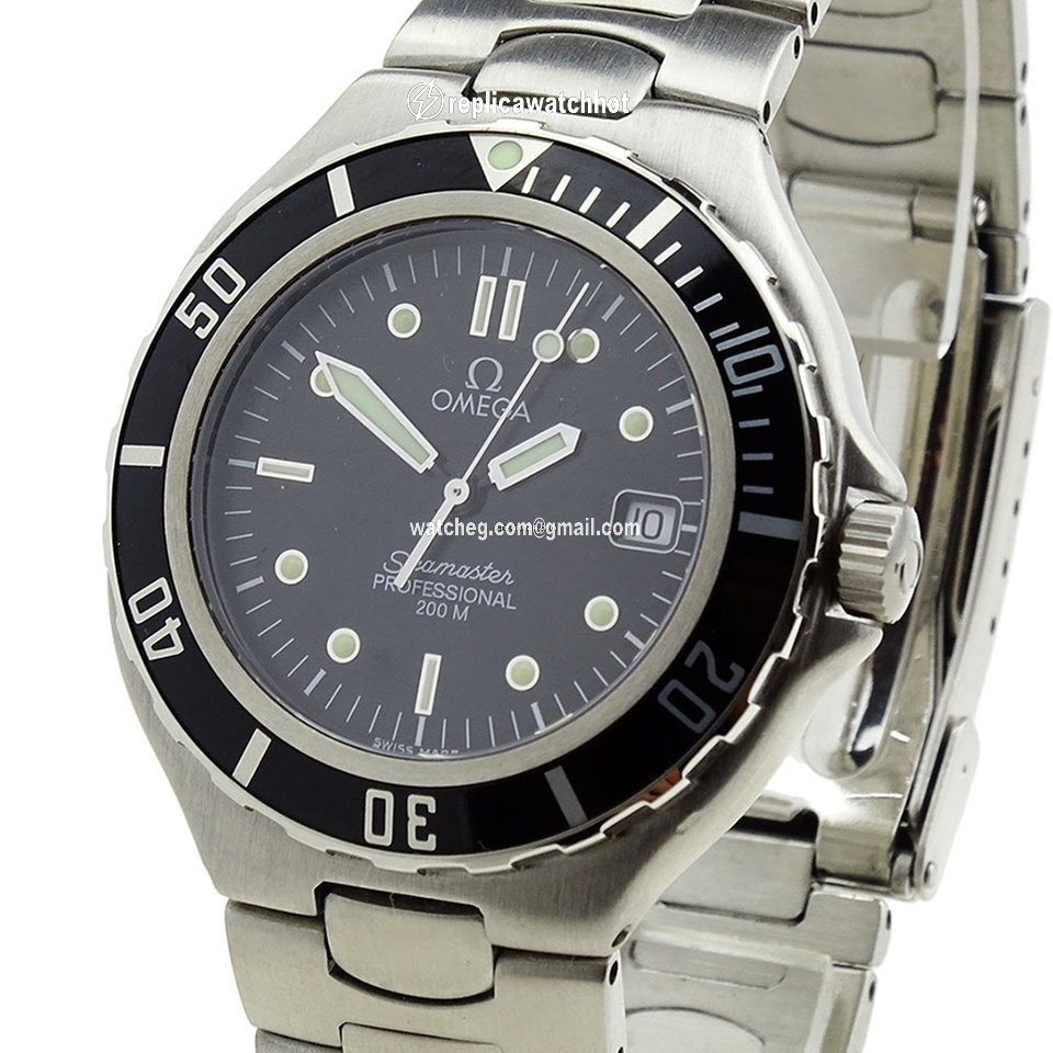 Omega Seamaster Mens watch Unisex Quartz Steel 2850.50.01 2